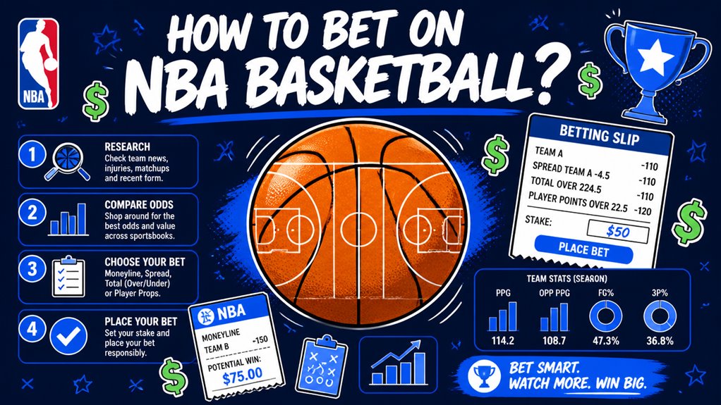 How to Bet on NBA Basketball?